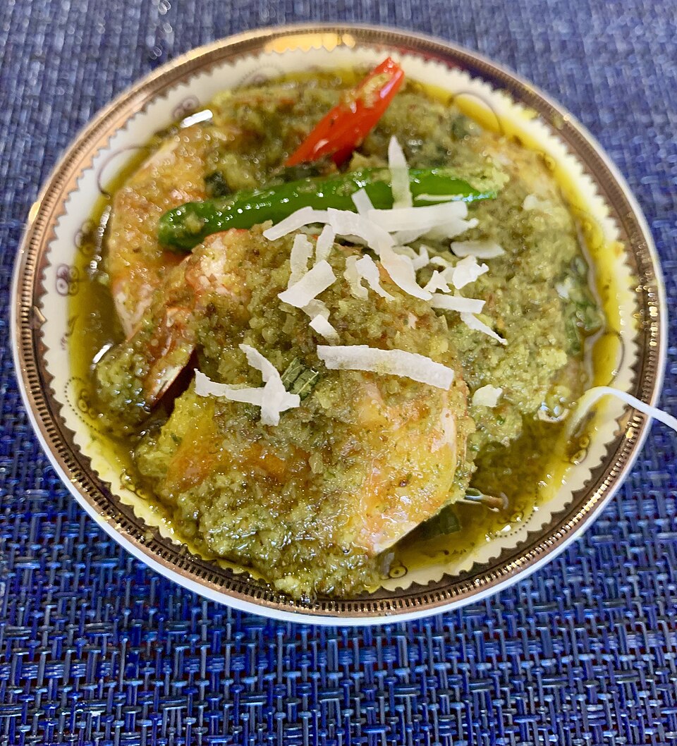 Chingri Bhapa - Traditional India dish