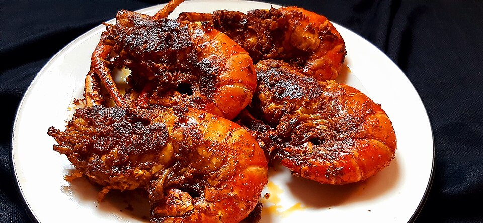 Chingri fry - Traditional India dish