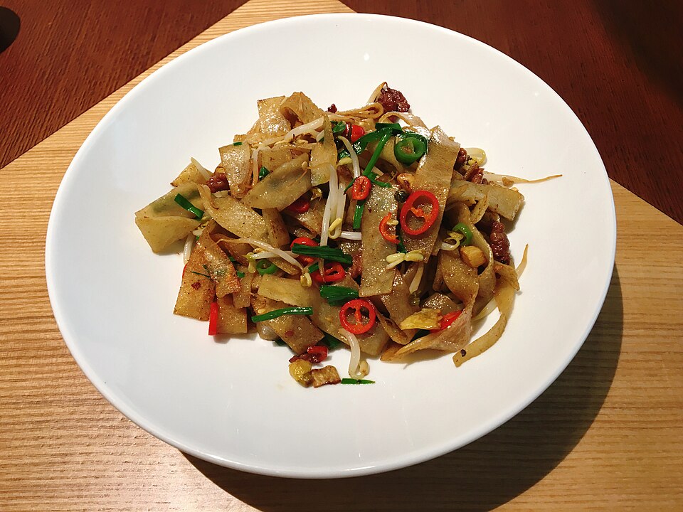 牛肉炒豆丝 - Traditional China dish