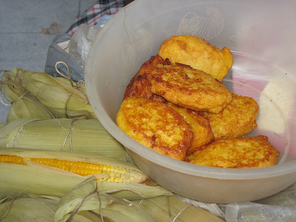 corn fritter - Traditional Indonesia dish