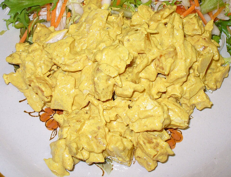 coronation chicken - Traditional United Kingdom dish