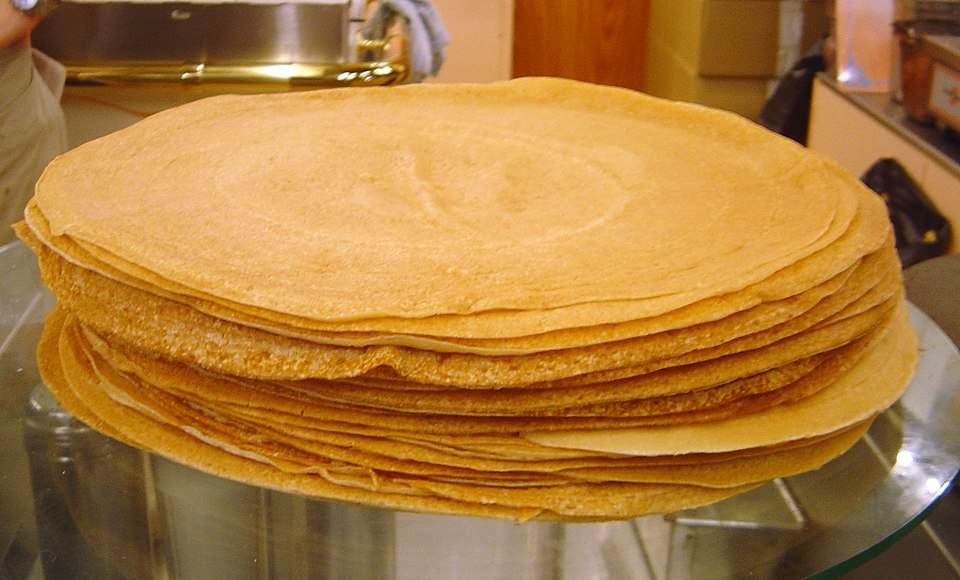 crêpe - Traditional France dish