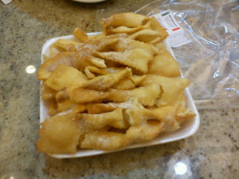 Crustuli - Traditional Italy dish