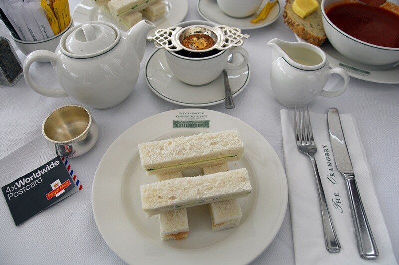 cucumber sandwich - Traditional United Kingdom dish