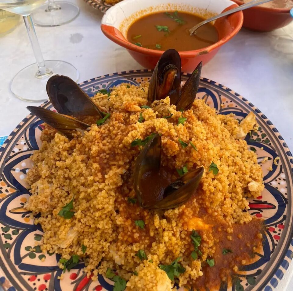 Cuscus di pesce - Traditional Italy dish