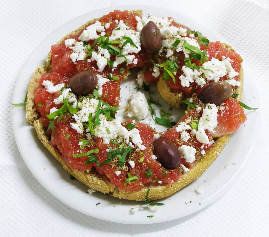 Dakos - Traditional Greece dish