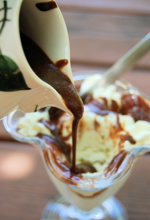 Dame blanche - Traditional France dish
