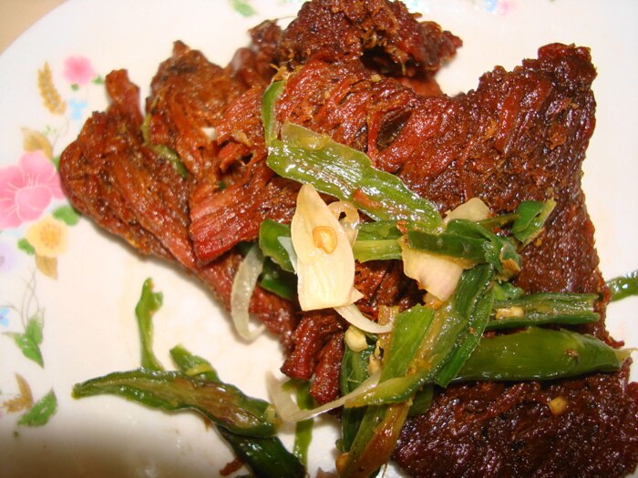 Dendeng - Traditional Indonesia dish