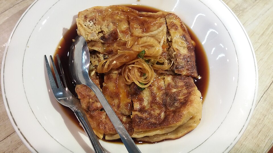 Egyptian Martabak - Traditional Indonesia dish