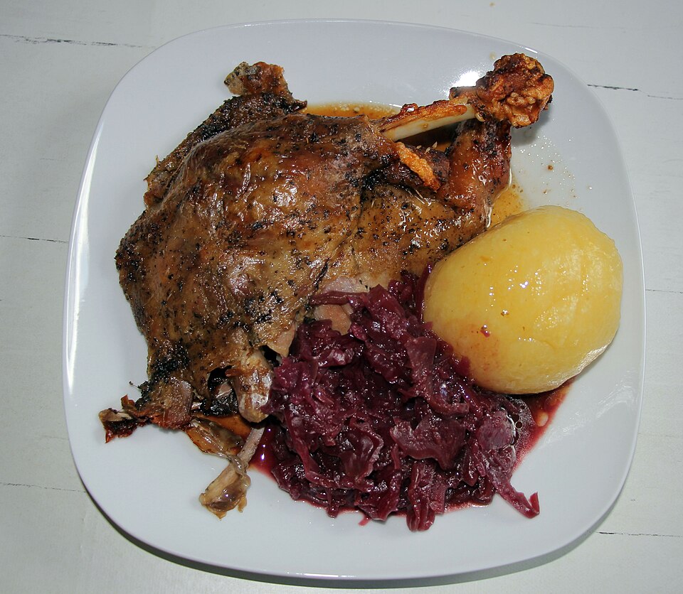 Erdäpfelknödel - Traditional Austria dish