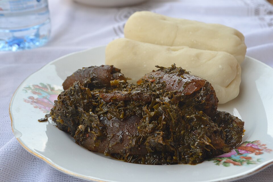 Eru - Traditional Cameroon dish