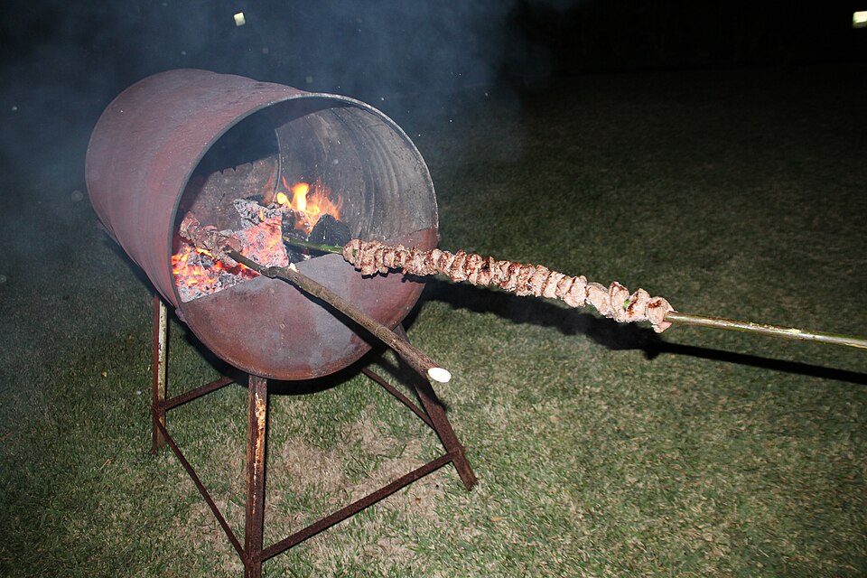 espetada - Traditional Portugal dish