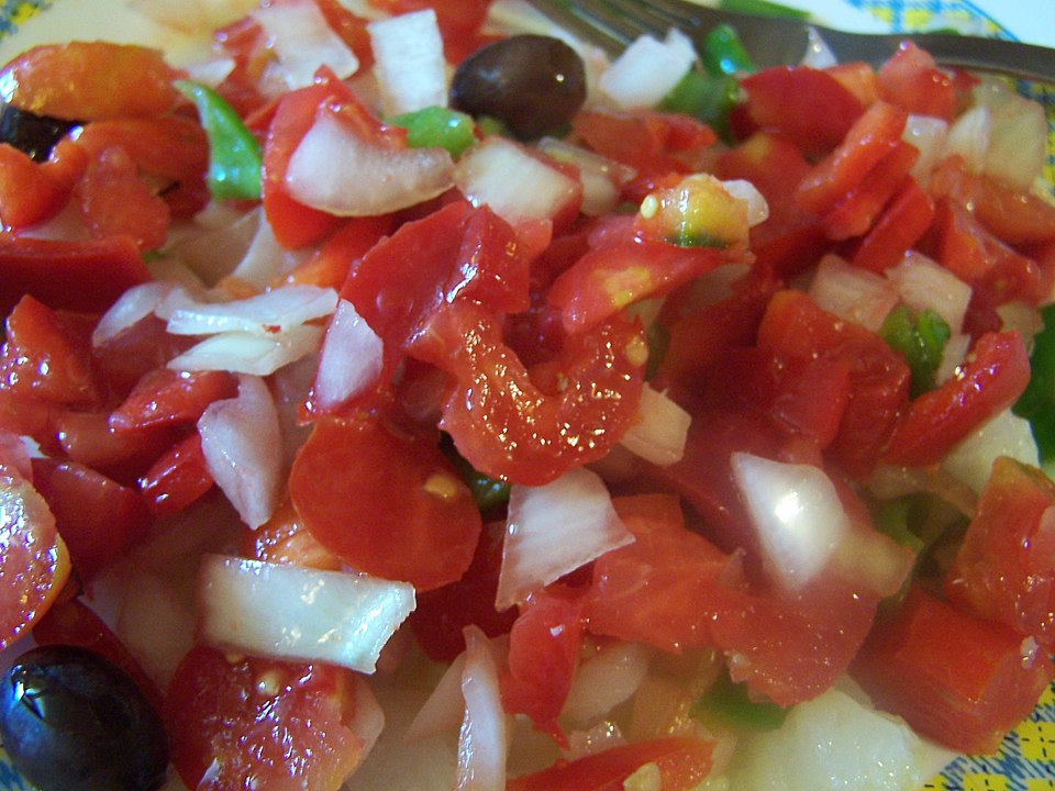 Esqueixada - Traditional Spain dish