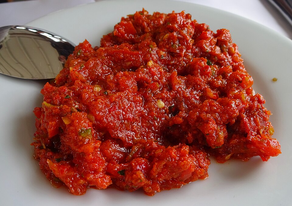 Ezme - Traditional Türkiye dish