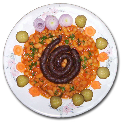 Fasole cu cârnaţi - Traditional Romania dish