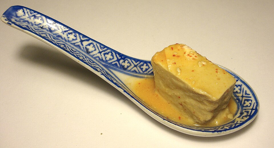 fermented bean curd - Traditional China dish