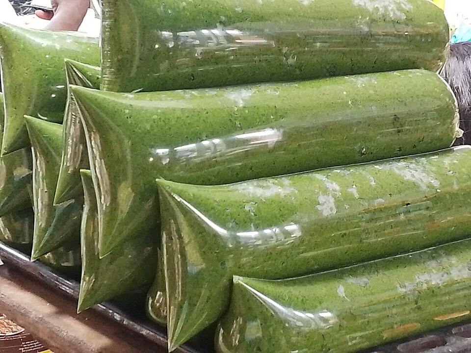 Feuilles de manioc écrasée - Traditional Gabon dish