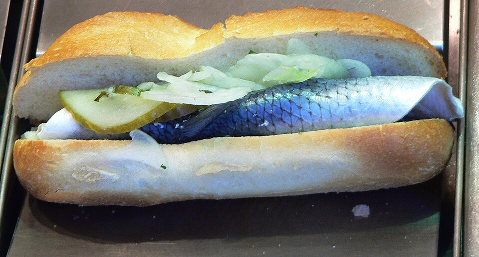 Fischbrötchen - Traditional Germany dish