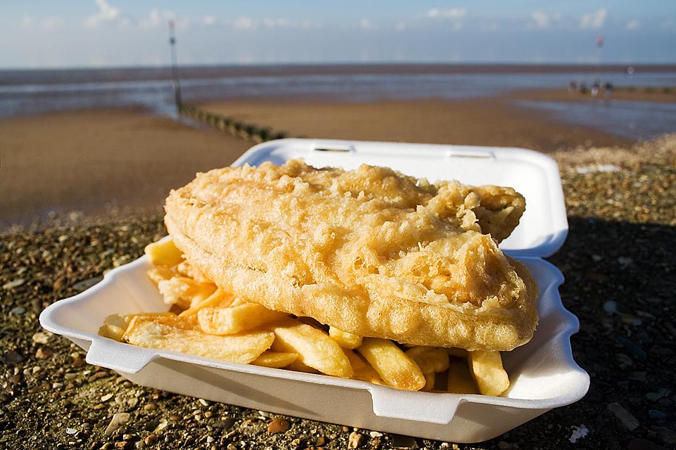 fish and chips - Traditional United Kingdom dish
