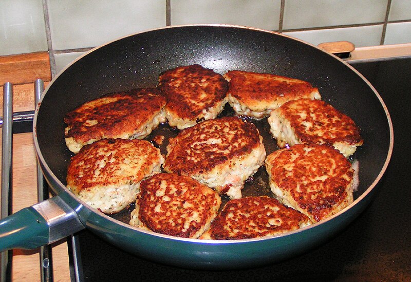 fiskekaker - Traditional Norway dish