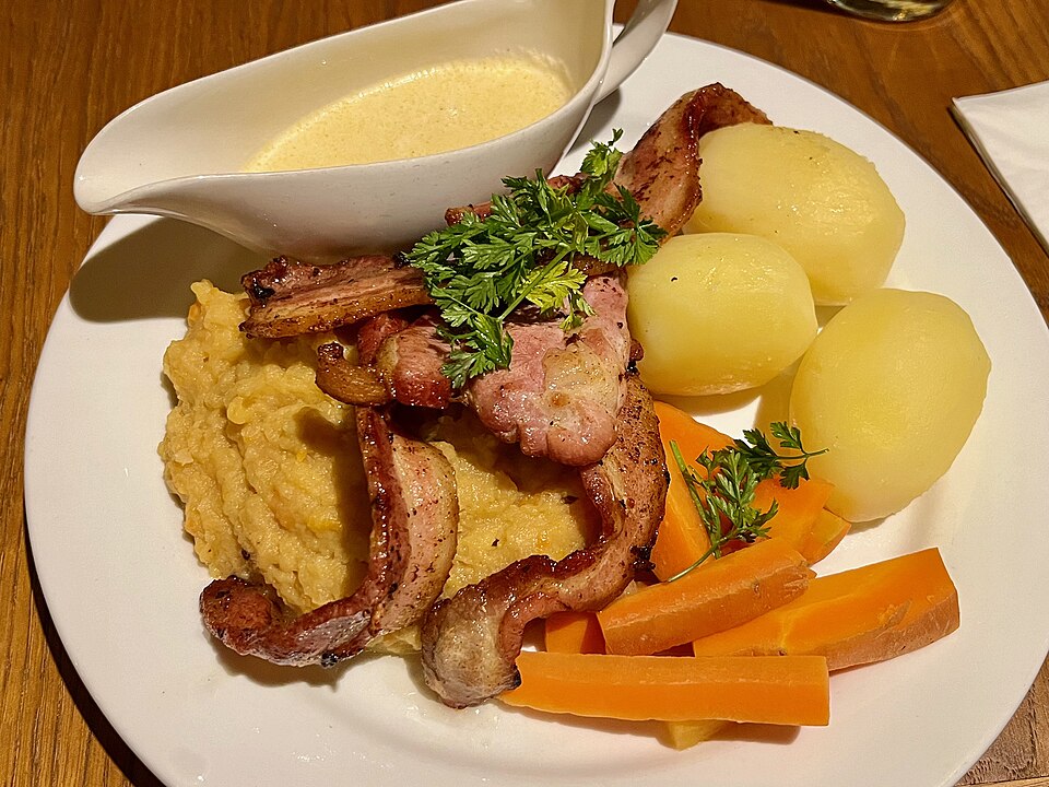 Flesk og duppe - Traditional Norway dish