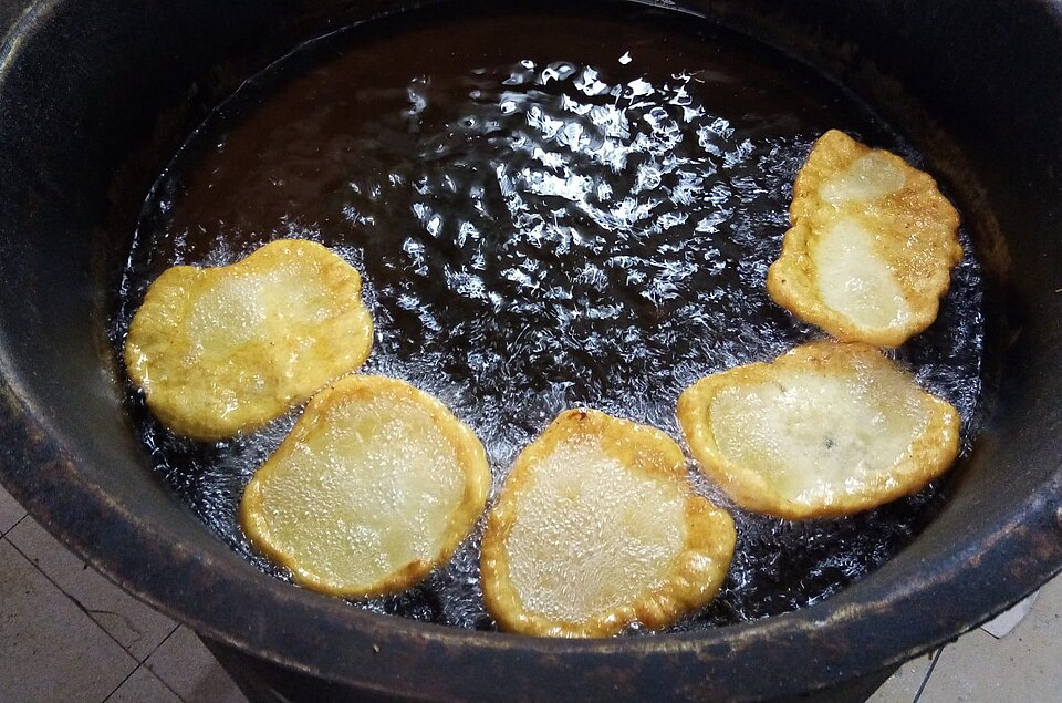 Focaccetta quilianese di patate - Traditional Italy dish
