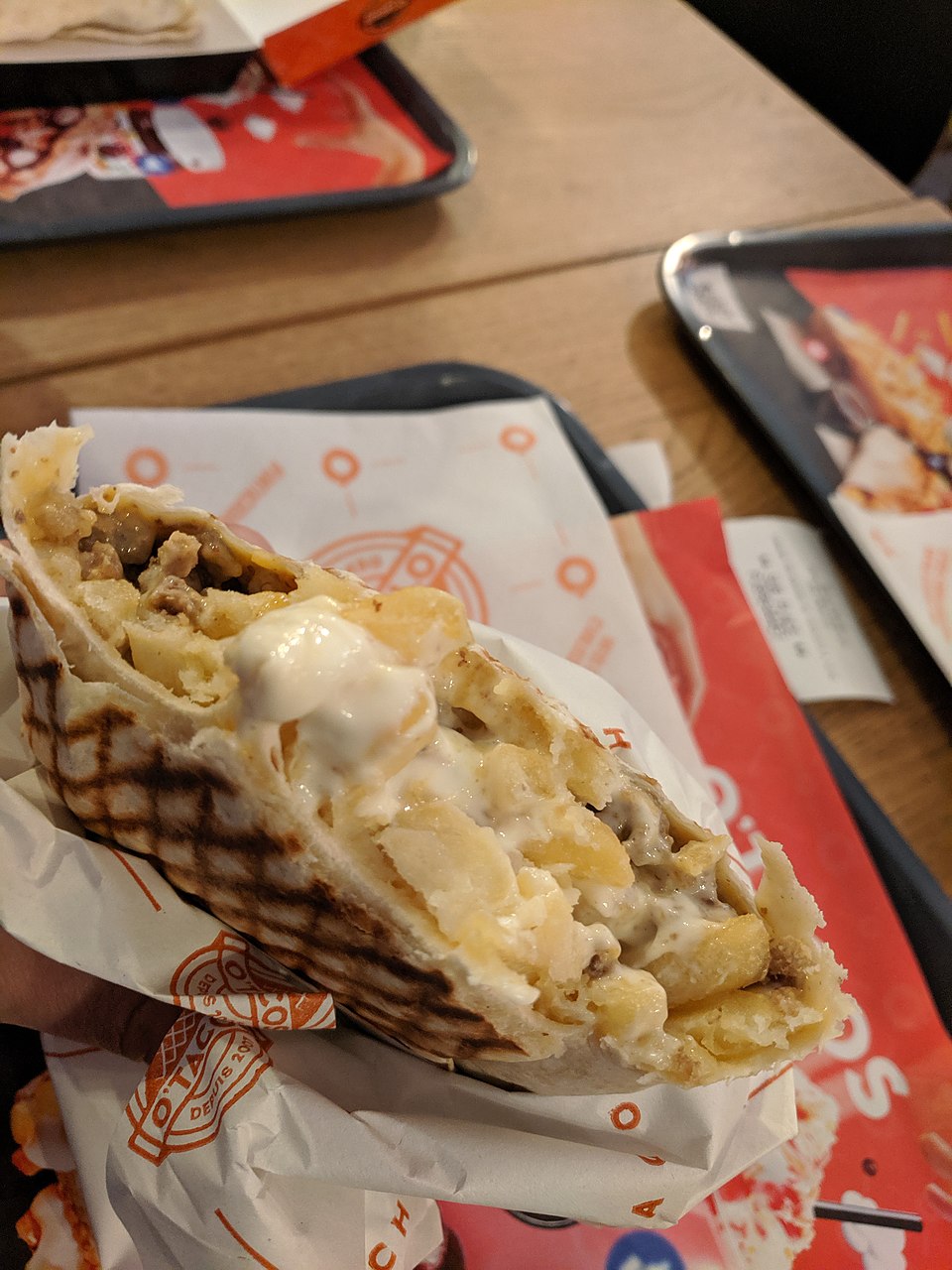 French tacos - Traditional France dish