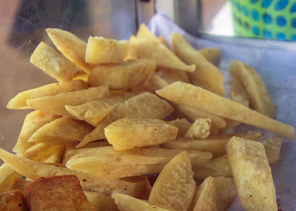 Fried yam(Dundun) - Traditional Nigeria dish