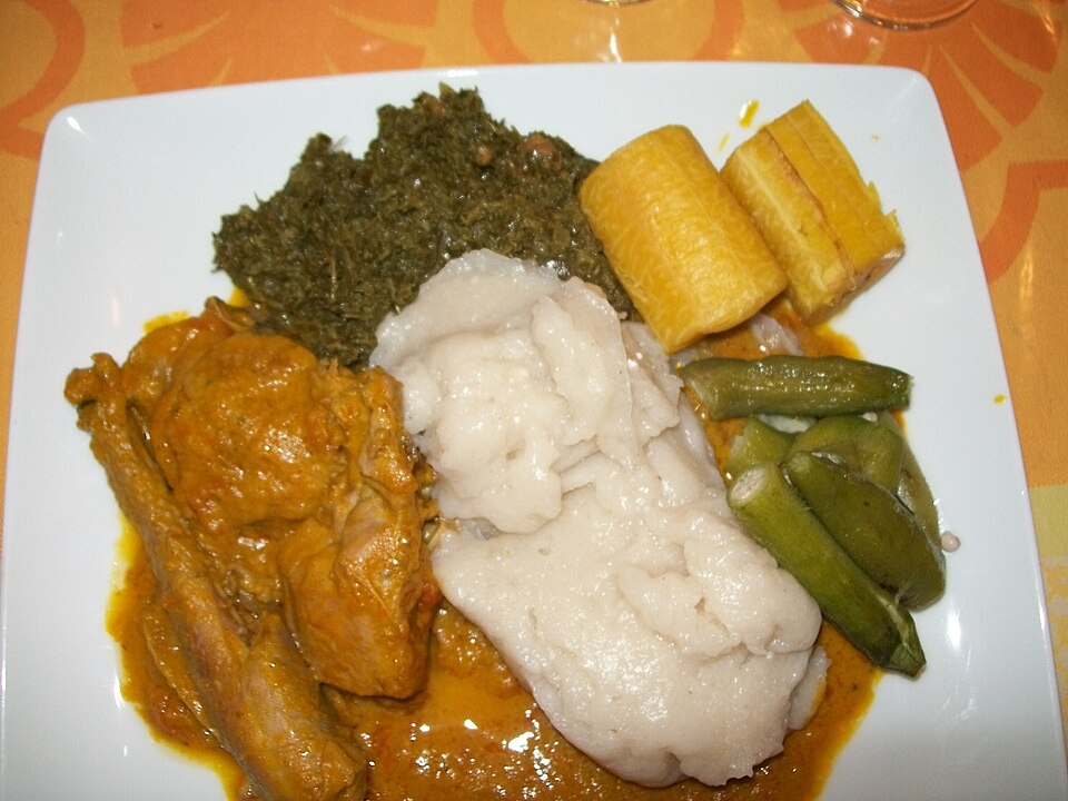 funge - Traditional Angola dish