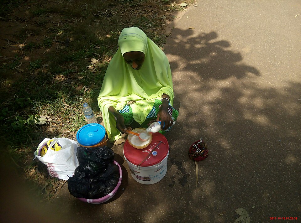 Fura da nono (millet and milk) - Traditional Nigeria dish