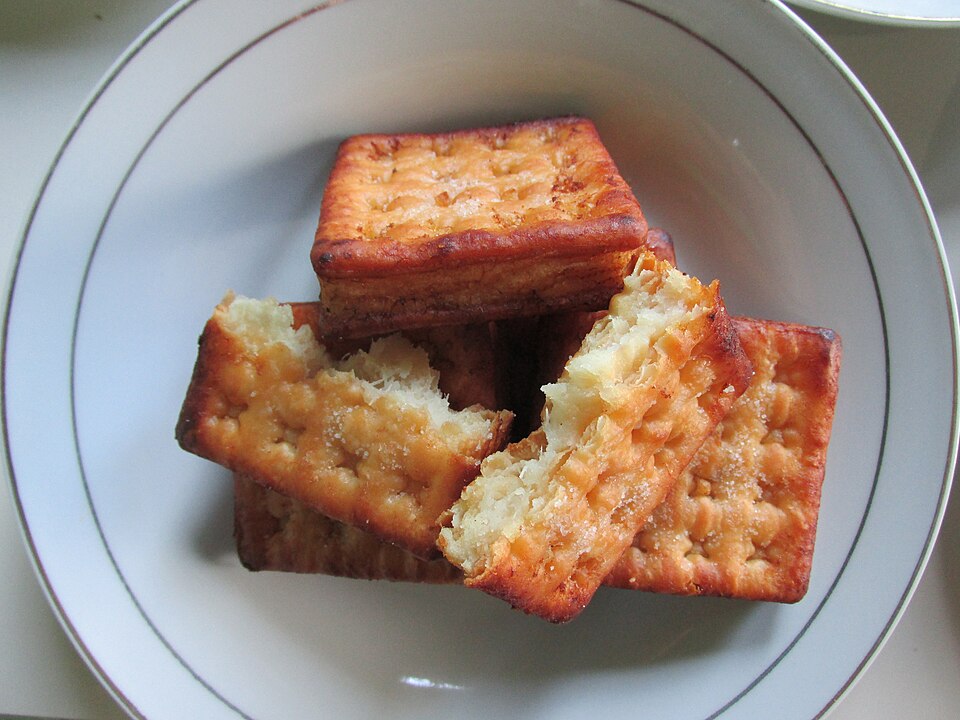 Gabin tapai - Traditional Indonesia dish
