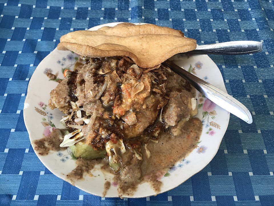 Gimbal Tofu - Traditional Indonesia dish