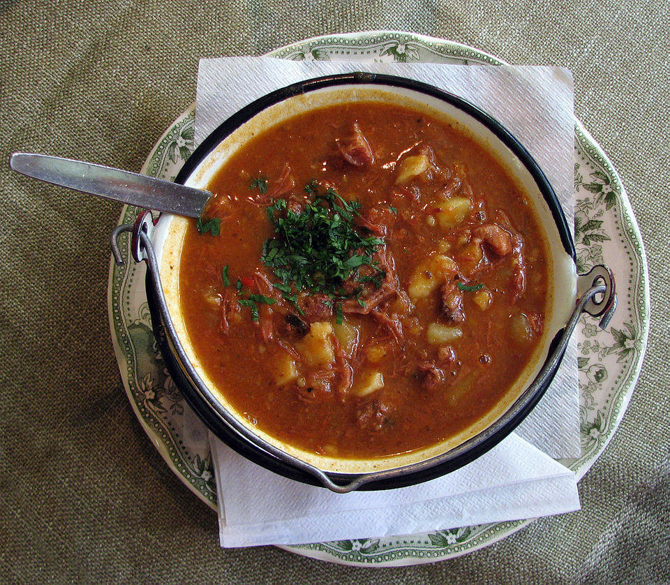 goulash - Traditional Hungary dish