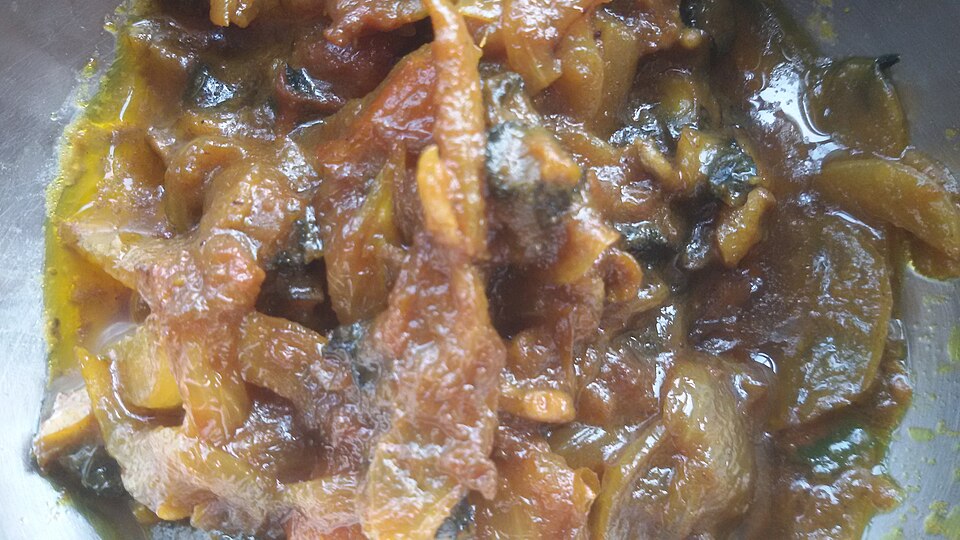 Gugli chorchori - Traditional India dish