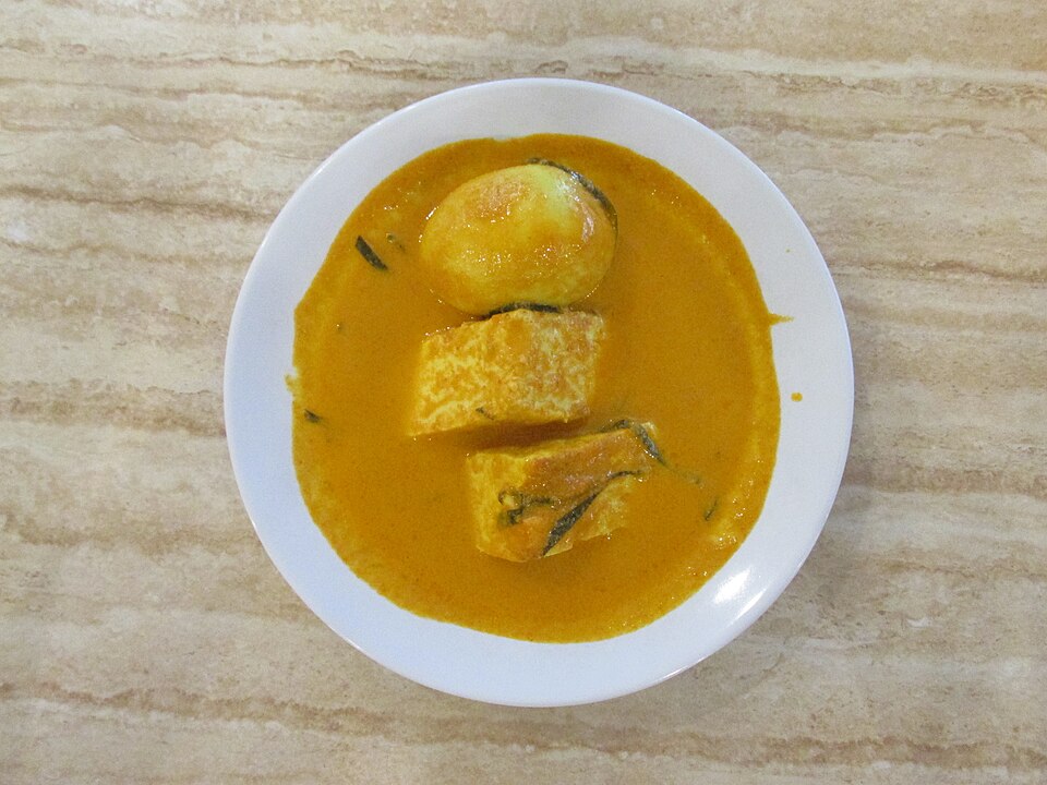 Gulai talua - Traditional Indonesia dish