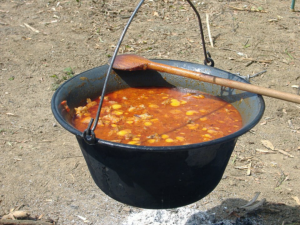 gulyásleves - Traditional Hungary dish