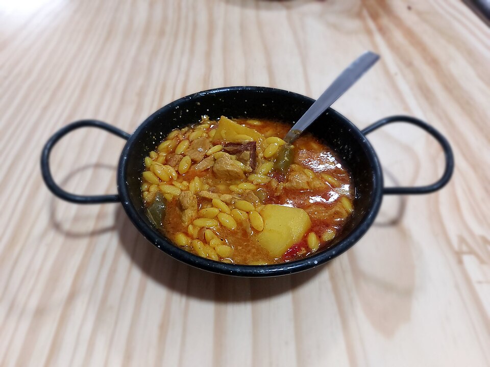 Gurullos - Traditional Spain dish