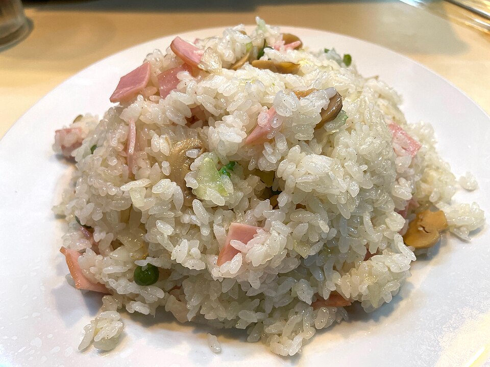 ham rice - Traditional Japan dish
