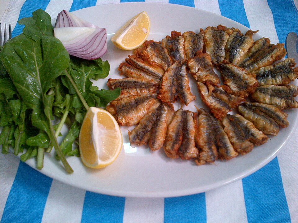 Hamsi tava - Traditional Türkiye dish