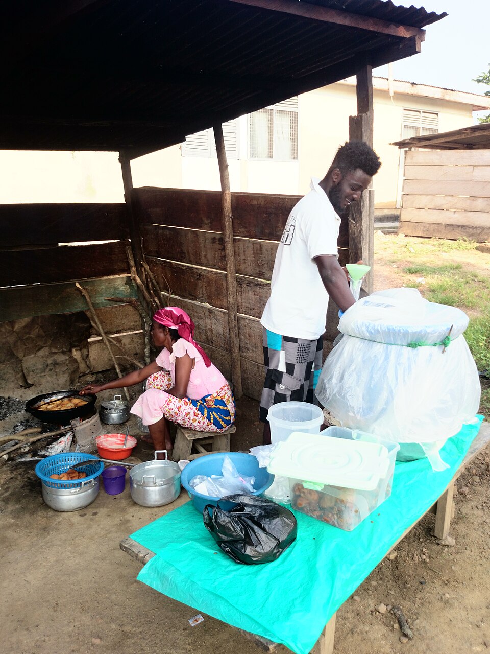 Hausa koko - Traditional Ghana dish