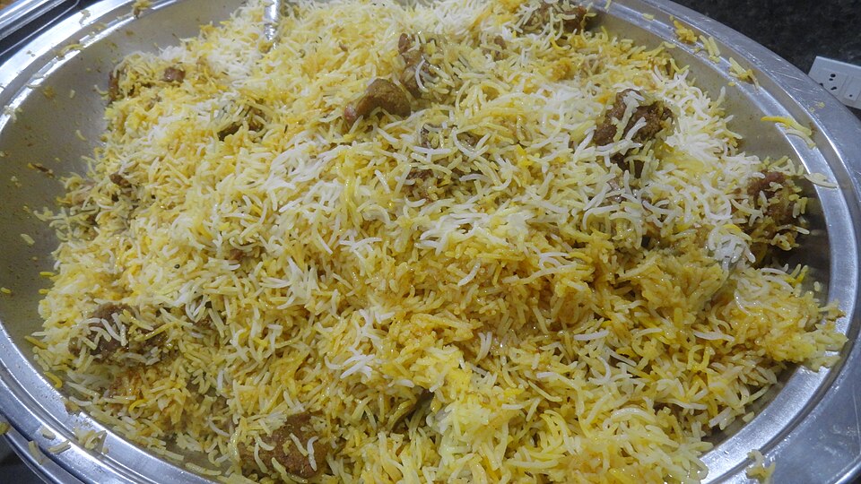 Hyderabadi mutton biryani