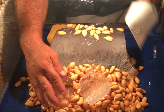 Iced almond - Traditional Türkiye dish