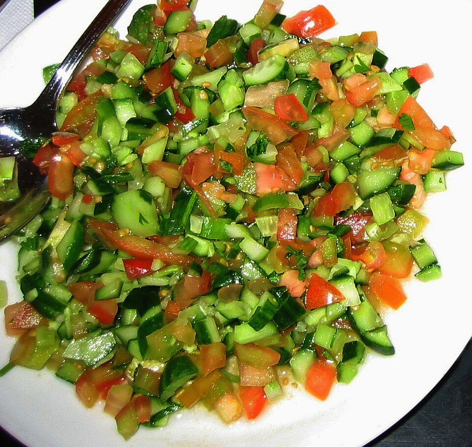 Israeli salad - Traditional Israel dish