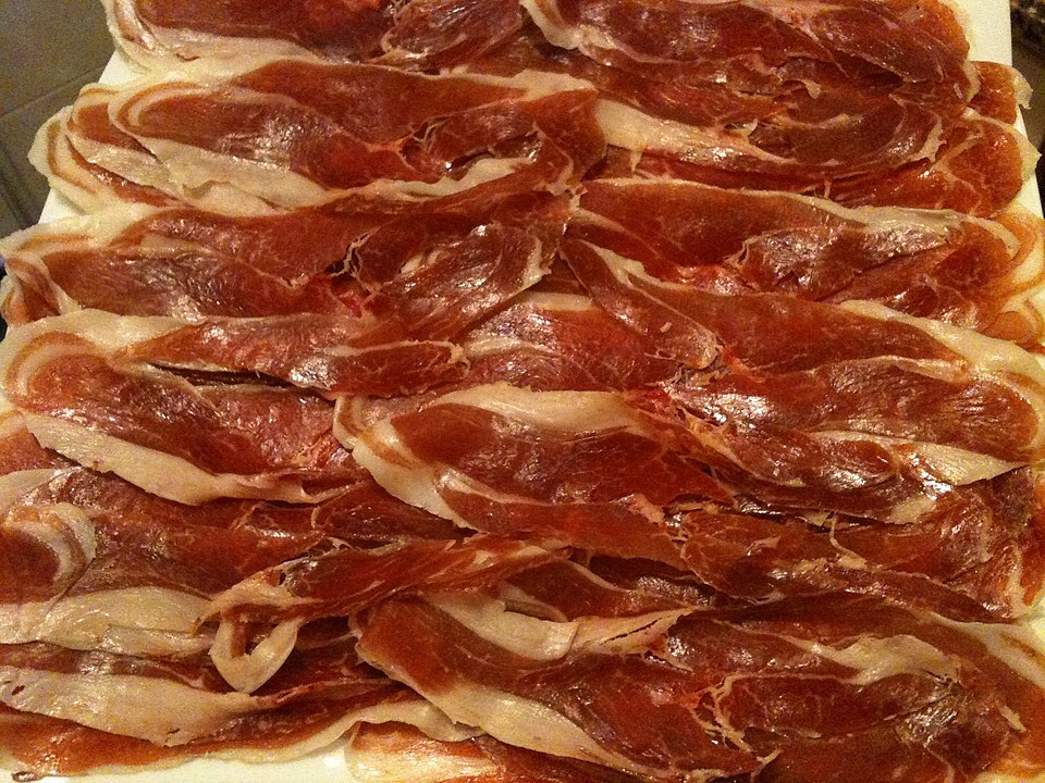 Jabugo ham - Traditional Spain dish