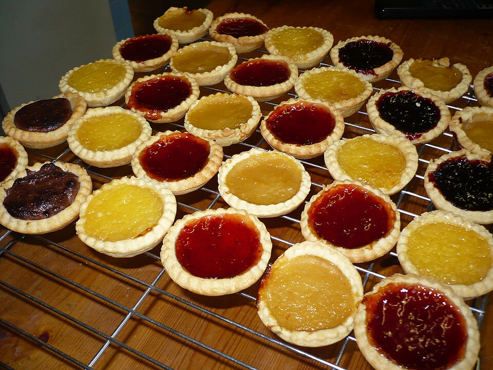 Jam tart - Traditional United Kingdom dish