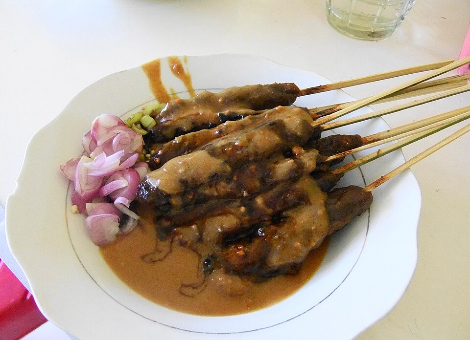 Jepara beef satay - Traditional Indonesia dish
