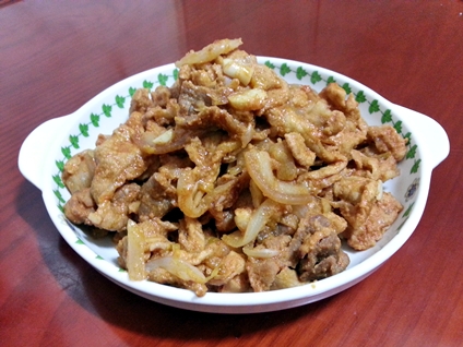 jeyuk bokkeum - Traditional South Korea dish