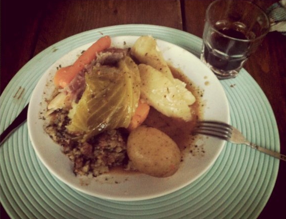 Jiggs dinner - Traditional Canada dish