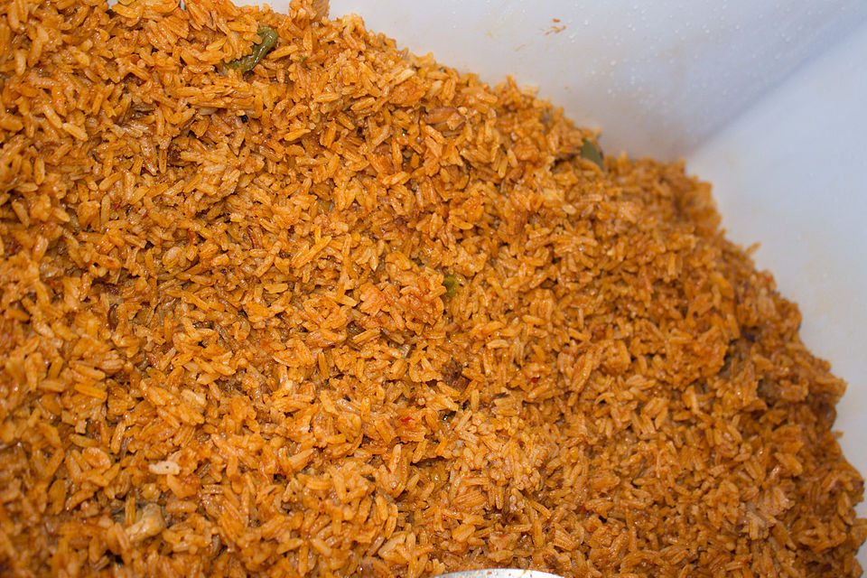 jollof rice - Traditional Senegal dish