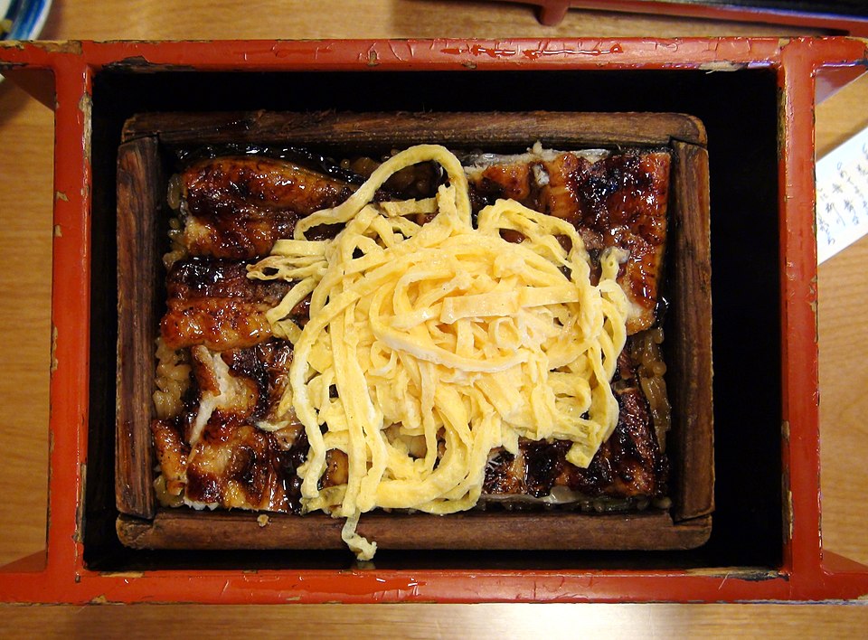 鰻のせいろ蒸し - Traditional Japan dish
